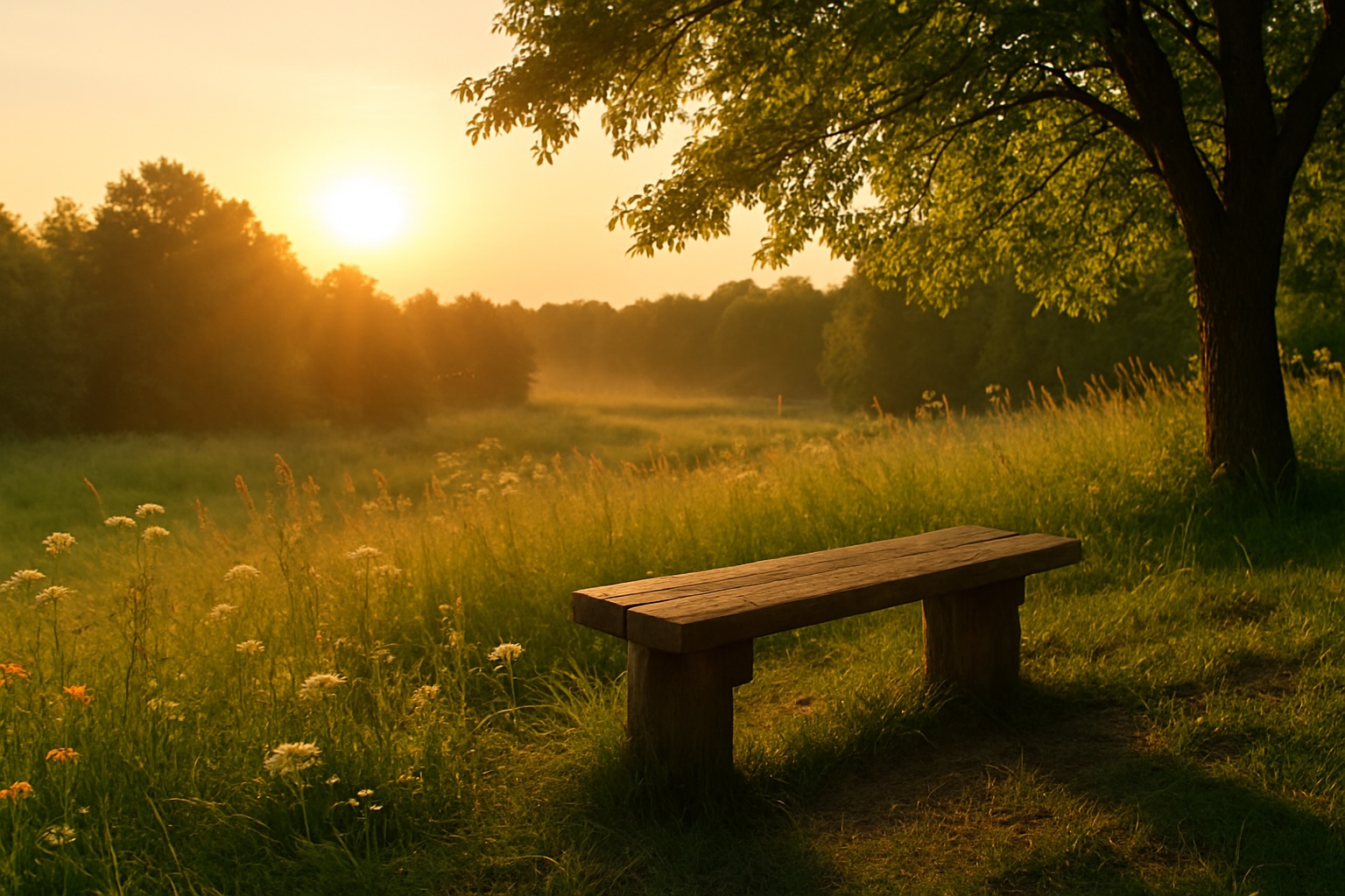 Stillness at the Peak of Summer
